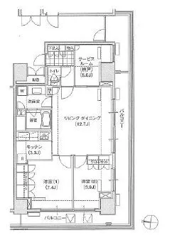 Ｂｒｉｌｌｉａ　ｉｓｔ　東雲キャナルコート 1113
