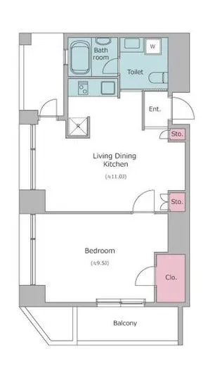 Garden I’ll Yotsuya 1003