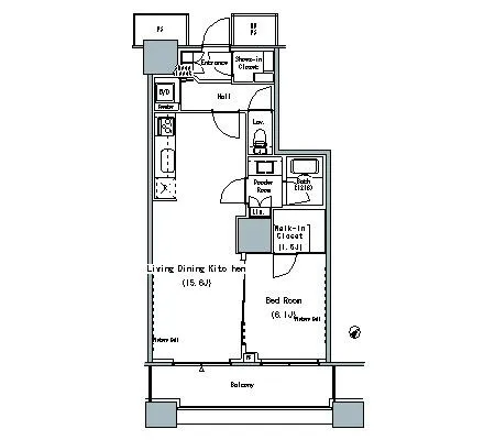 THE TOKYO TOWERS MIDTOWER 11階 54.21㎡