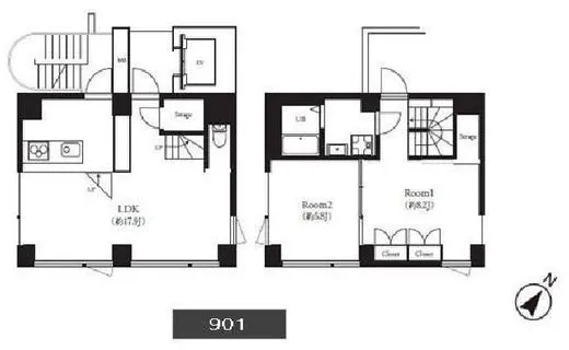 辰巳アパートメントハウス 901