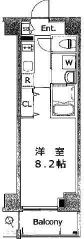 クレヴィスタ門前仲町グラン 3階