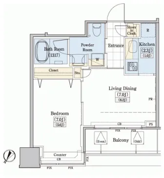 レジディアタワー上池袋（タワー棟） 1509