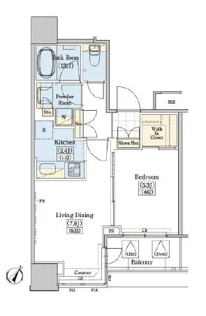 レジディアタワー上池袋（タワー棟） 1814