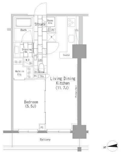 ザ・パークハビオ上野レジデンス 402