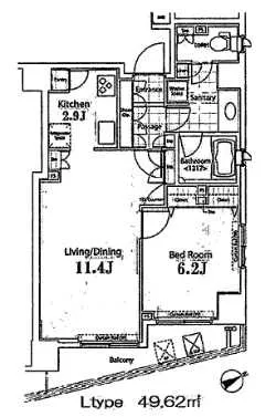 カスタリア銀座Ⅱ 803