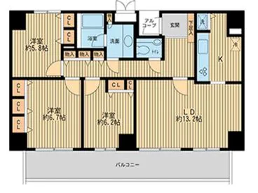 リバーサイド隅田セントラルタワ 2107