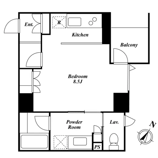 ＫＤＸレジデンス白金２ 206